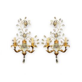 1940’s French Bagues Sconces