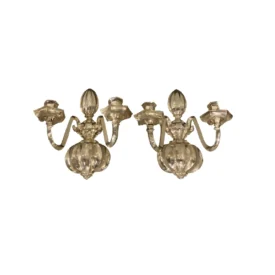 1900s Caldwell Silver Plated Sconces