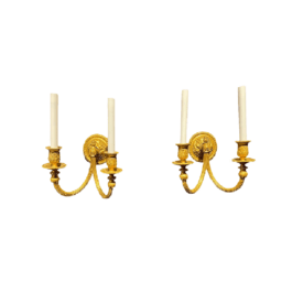 1920’s Caldwell Bronze Sconces