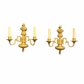 1920s Caldwell Cherub Sconces