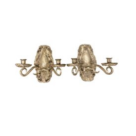 1920’s Caldwell Silver Plated Sconces