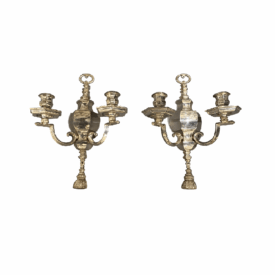 1920s Caldwell Silver Plated Sconces