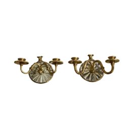 1920s Caldwell Mirror Small Sconces