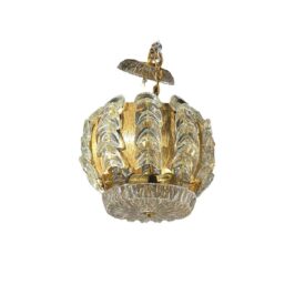 1930's Austrian Crystal Light Fuxture