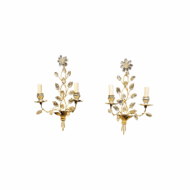 1930's French Bagues Sconces