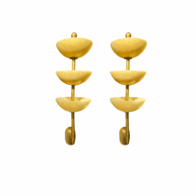 1940s Large Alabaster Sconces