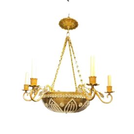1940’s French Bagues Light Fixture