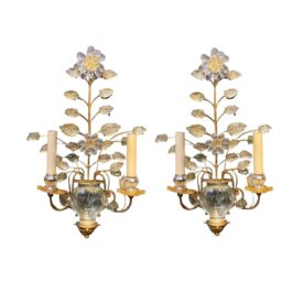 1930’s French Bagues Sconces