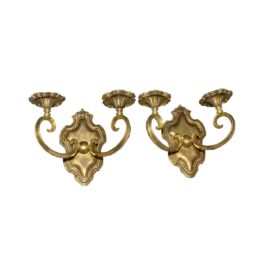 1920 Caldwell Sconces with Scrolled Arms
