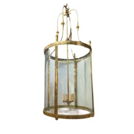 1920s Caldwell Bronze Large Lantern