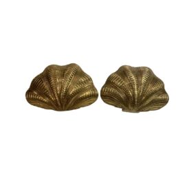 1920’s Caldwell Bronze Shell Sconces