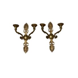 1900 Small French Empire Sconces