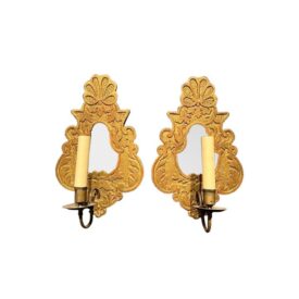 19th Century Italian Gilt Wood Sconces