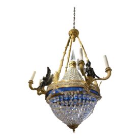 Late 19th Century Swedish Empire Chandelier
