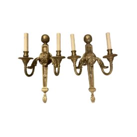 1900's Caldwell Bronze Sconces