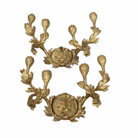 1900 Neoclassical Caldwell Music Style Sconces