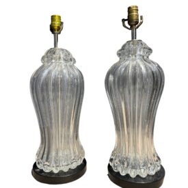 1920’s Murano Glass Table Lamps