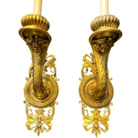 19th century Caldwell Neoclassic Sconces