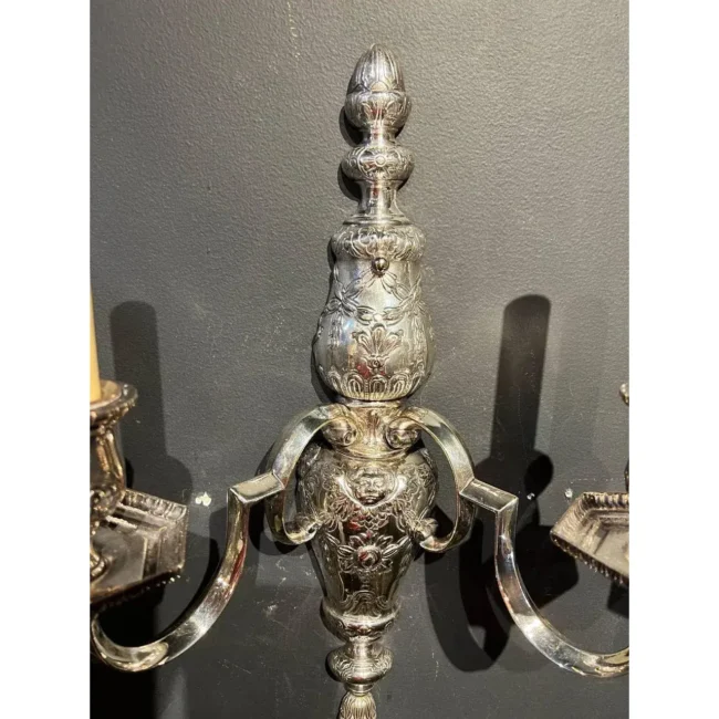 1900s-caldwell-silver-plated-engraved-sconces-1291 1900s-caldwell-silver-plated-engraved-sconces-1291