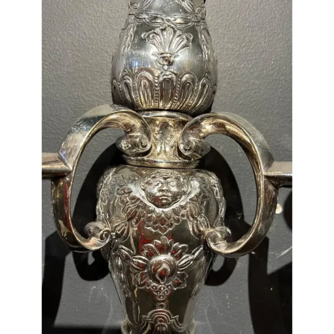 1900s-caldwell-silver-plated-engraved-sconces-8117 1900s-caldwell-silver-plated-engraved-sconces-8117