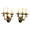 1920s-caldwell-brown-patina-bronze-sconces-3-lights-3766